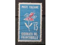 Italy 1967 Flowers/Postage Stamp Day Stamp