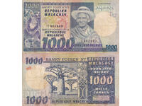 tino37- MADAGASCAR - 1000 FRANC - 1974