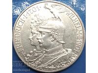 2 Marks 1901 Germany Prussia - 200 Years Wilhelm II Silver