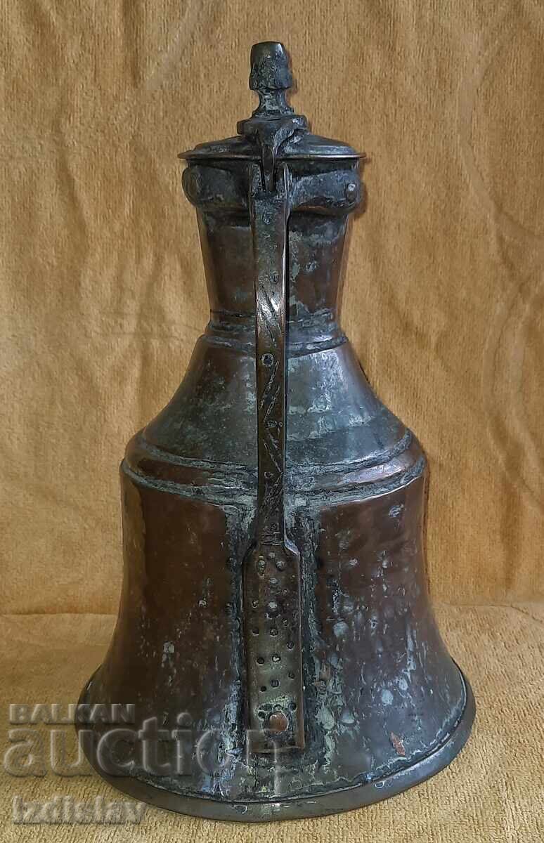 Auction Antique Ottoman copper vessel Auction Antique Ottoman copper vessel