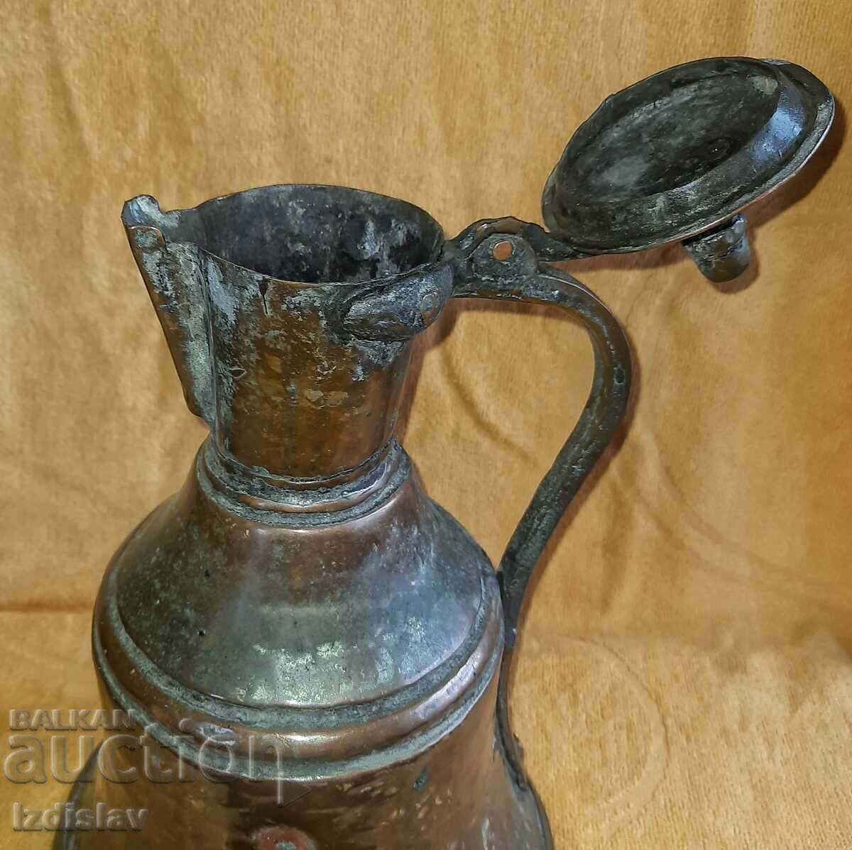 Antique Ottoman copper vessel - 6 Antique Ottoman copper vessel - 6