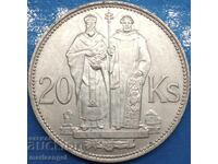 Czechoslovakia 20 crowns 1941 silver