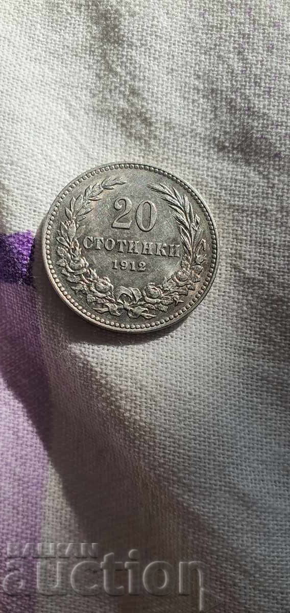 20 cents 1912