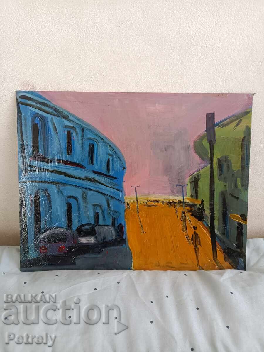 Oil painting with price 30.00 BGN | € 15.34 Oil painting with price 30.00 BGN | € 15.34