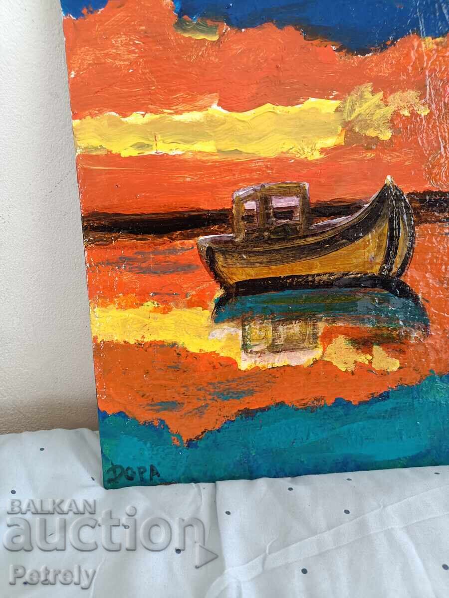 Oil painting with price 50.00 BGN | € 25.56