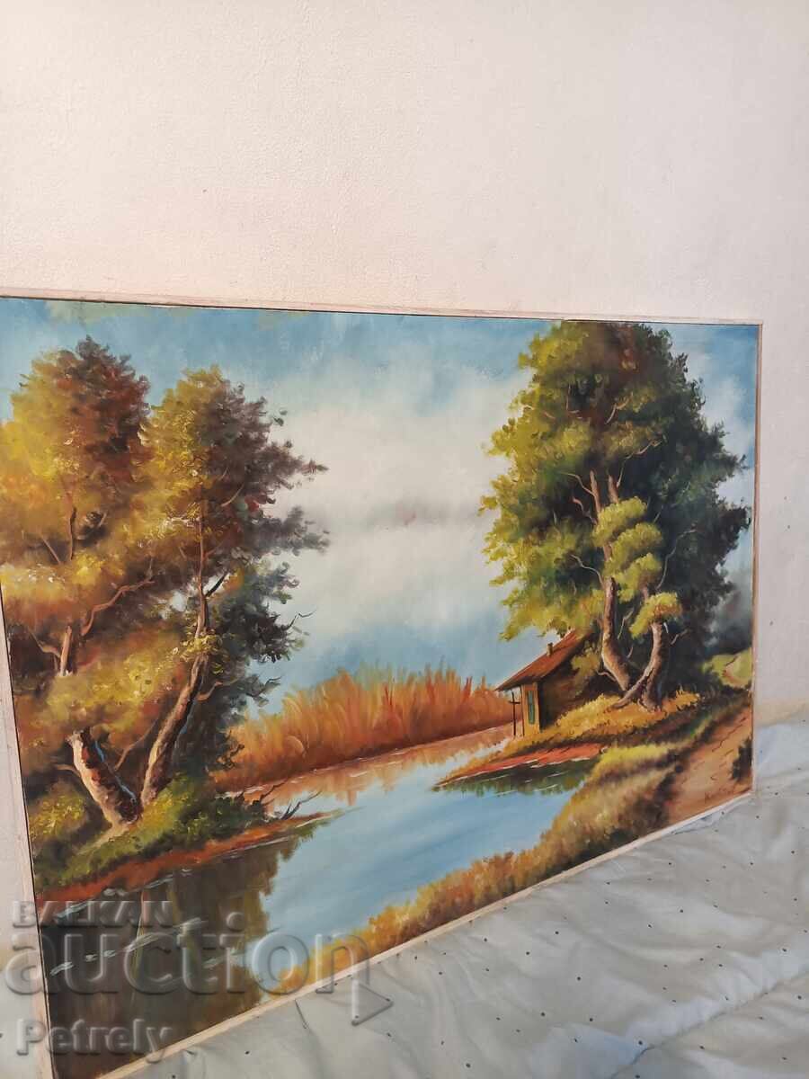 Delivery of Large Oil Painting