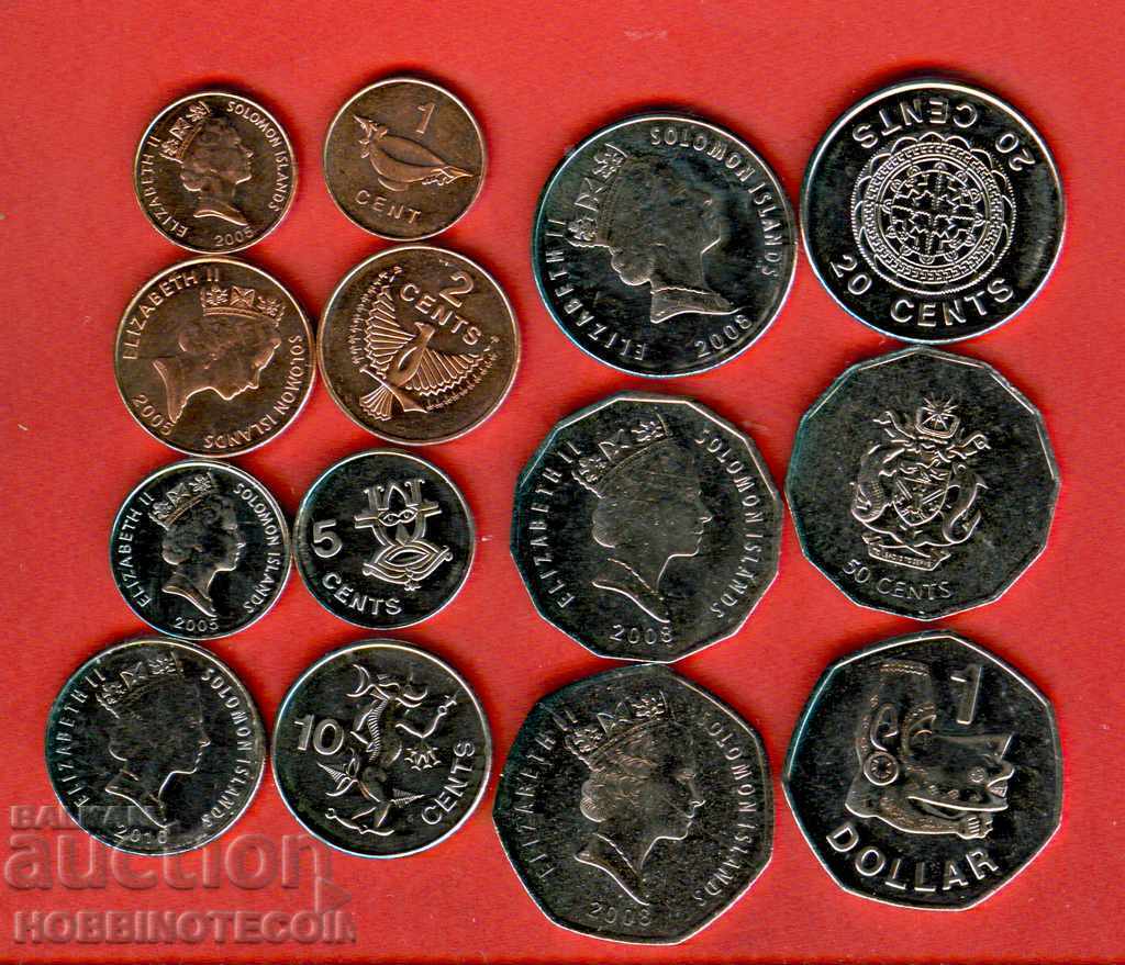 SOLOMON ISLANDS SOLOMON ISLAN OLD SET issue NEW UNC SOLOMON ISLANDS SOLOMON ISLAN OLD SET issue NEW UNC