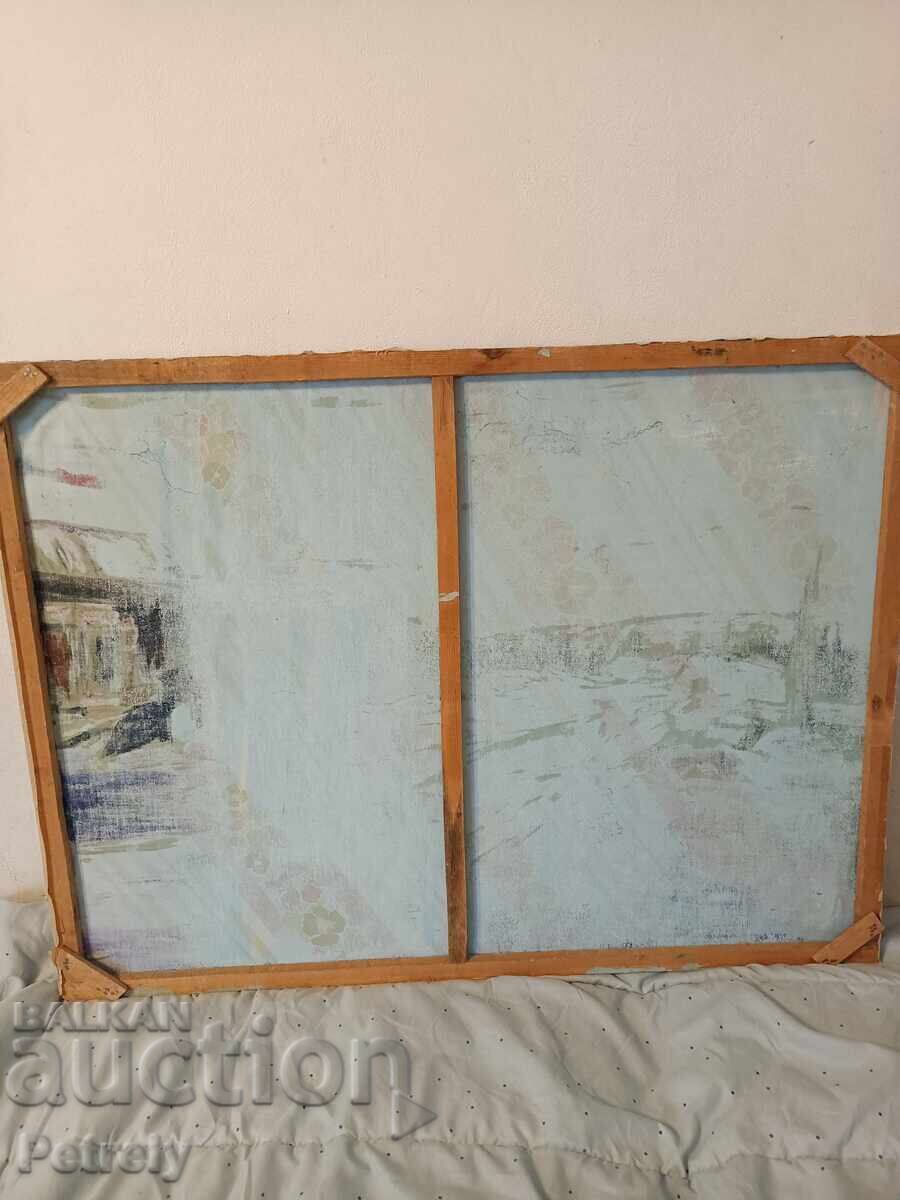 Delivery of Large Oil Painting