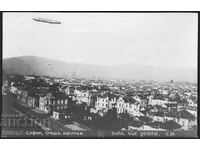 Bulgarian Royal Card Airship Sofia General View BZC