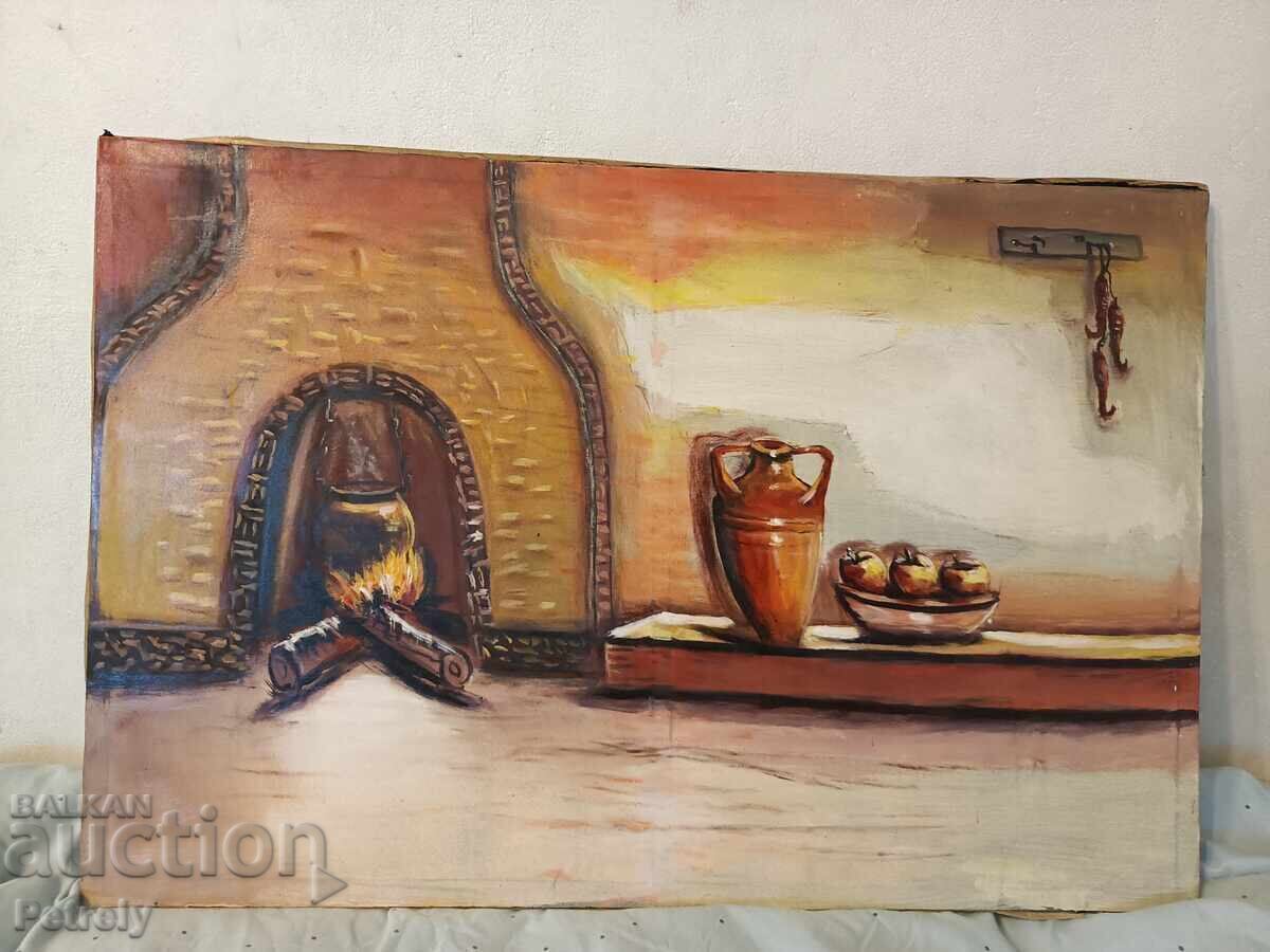 Μεγάλη ελαιογραφία με τιμή 70.00 BGN | € 35.79 Μεγάλη ελαιογραφία με τιμή 70.00 BGN | € 35.79