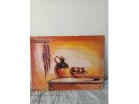 Large oil painting BZC