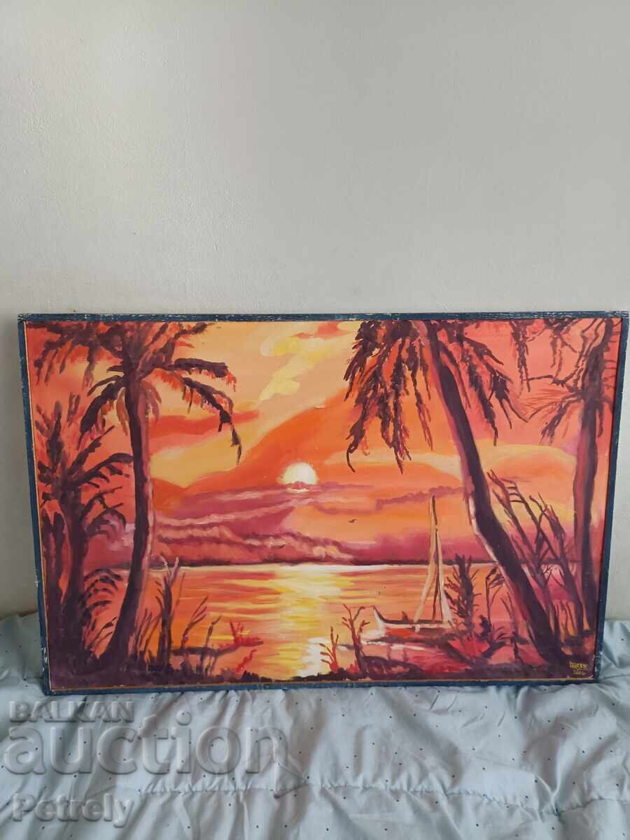 Μεγάλη ελαιογραφία με τιμή 70.00 BGN | € 35.79