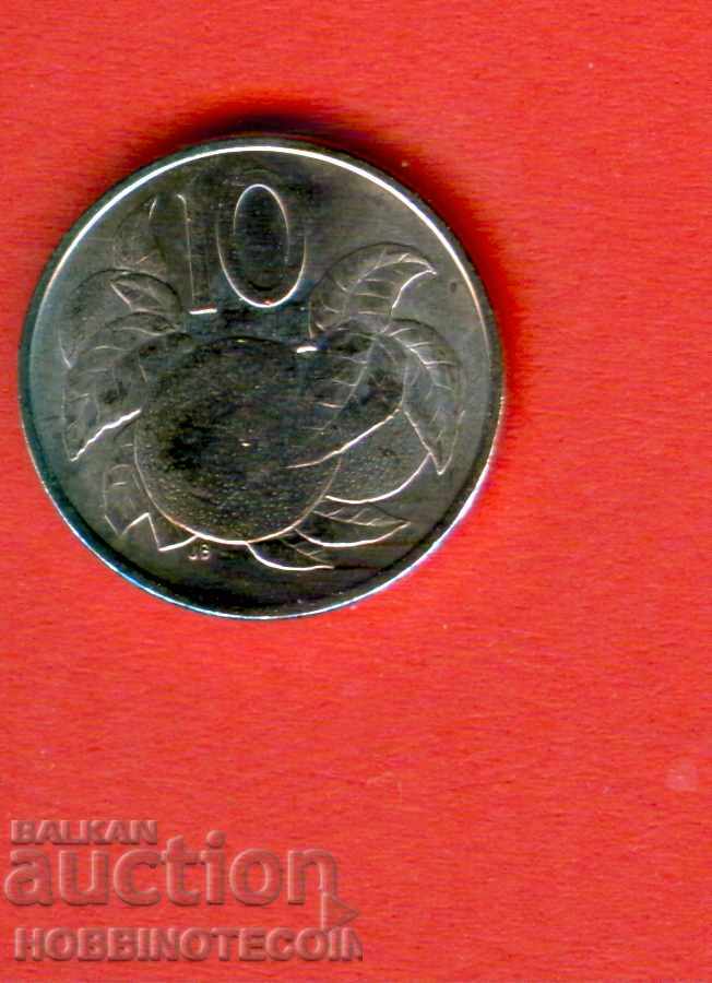 COOK ISLANDS COOK ISL 10 Cent issue 2015 COOK ISLANDS COOK ISL 10 Cent issue 2015