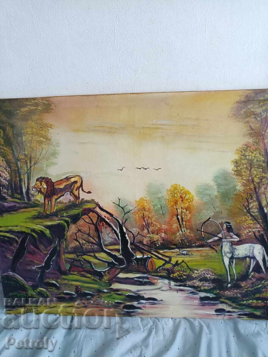 Large Oil Painting with price 70.00 BGN | € 35.79