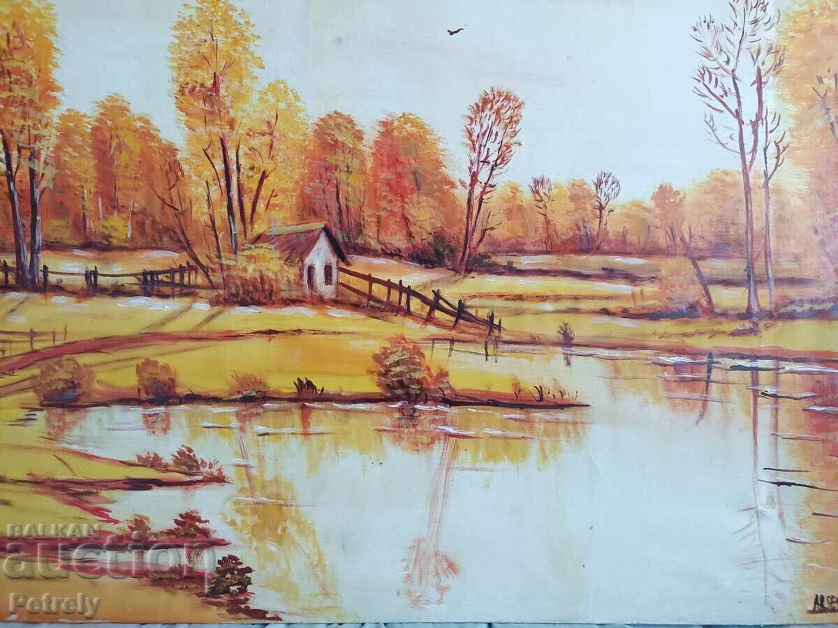 Delivery of Large Oil Painting Delivery of Large Oil Painting