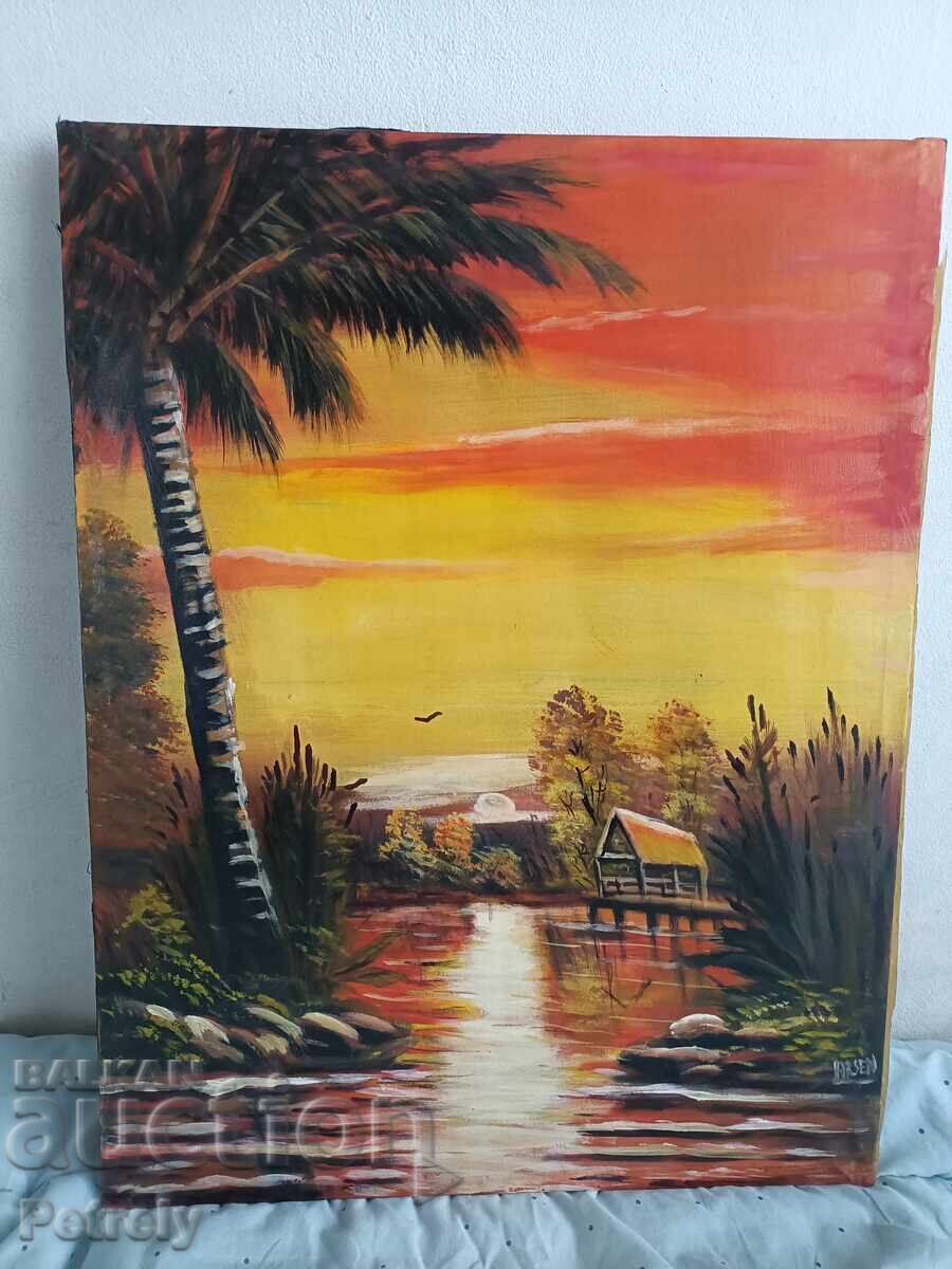 Μεγάλη ελαιογραφία Μεγάλη ελαιογραφία