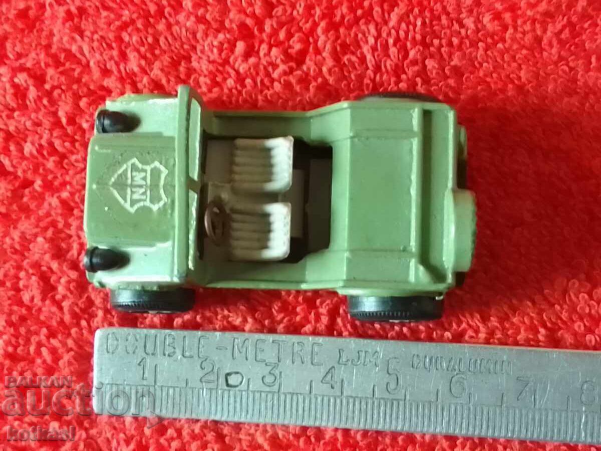Old metal car Jeep MAGYAR SZELVESZ Old metal car Jeep MAGYAR SZELVESZ