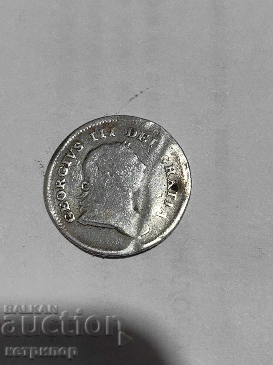 Auction 5 pence Ireland 1805 Silver Auction 5 pence Ireland 1805 Silver