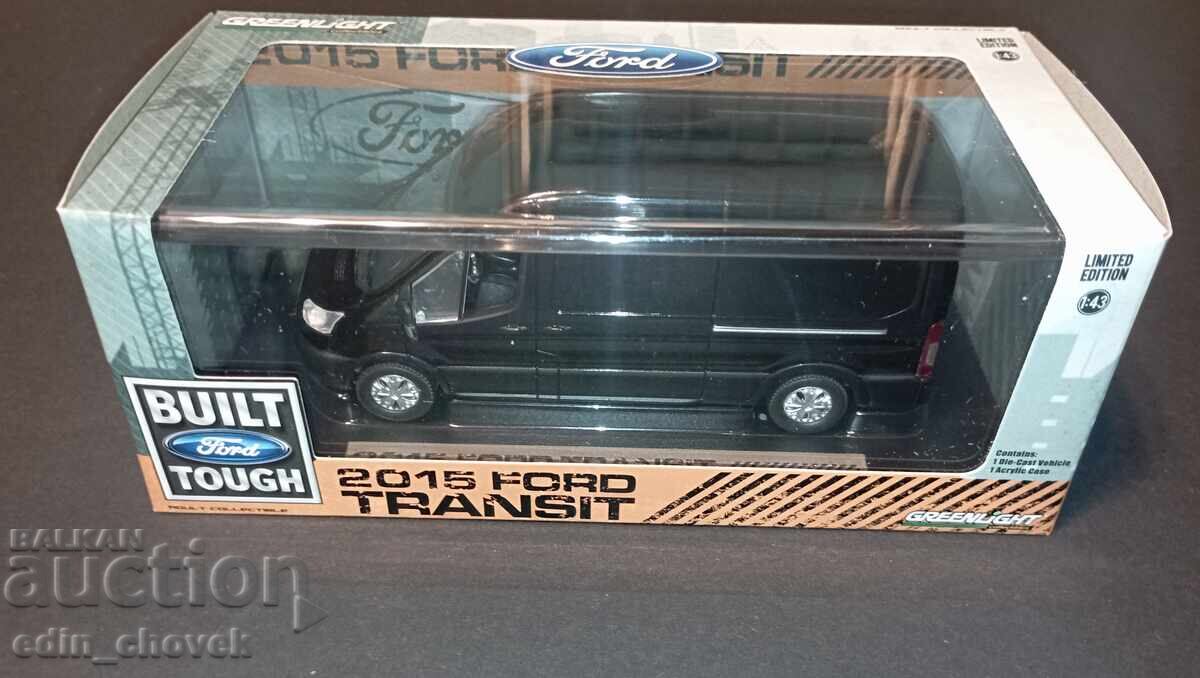 1/43 Greenlight Ford Tranzit 2015 turnat sub presiune. Nou