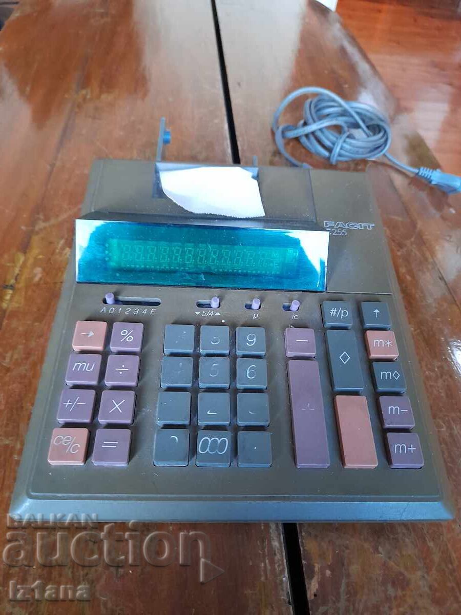 Old Facit C255 calculator with price 65.00 BGN | € 33.23 Old Facit C255 calculator with price 65.00 BGN | € 33.23