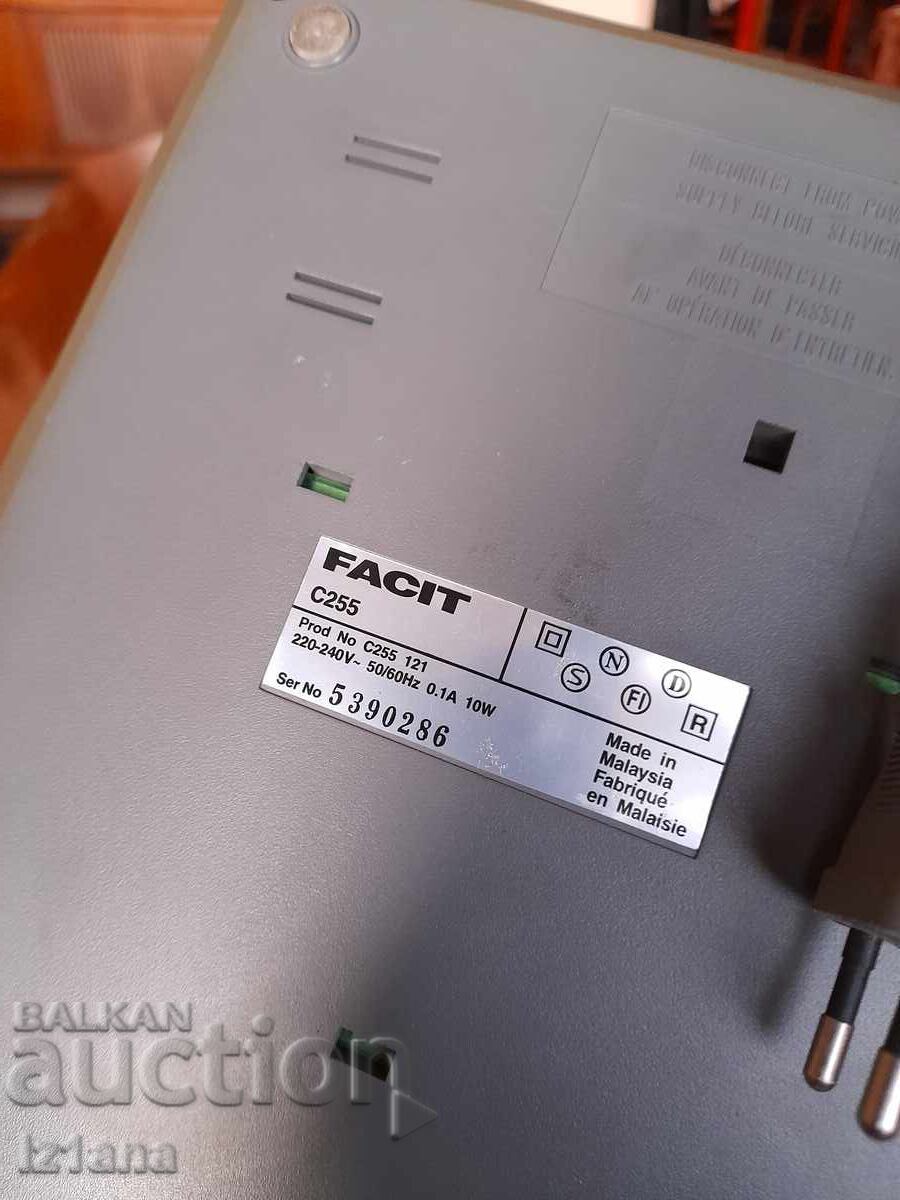 Old Facit C255 calculator - 6 Old Facit C255 calculator - 6
