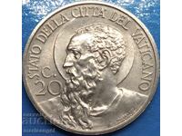 20 centesimi 1932 Vatican