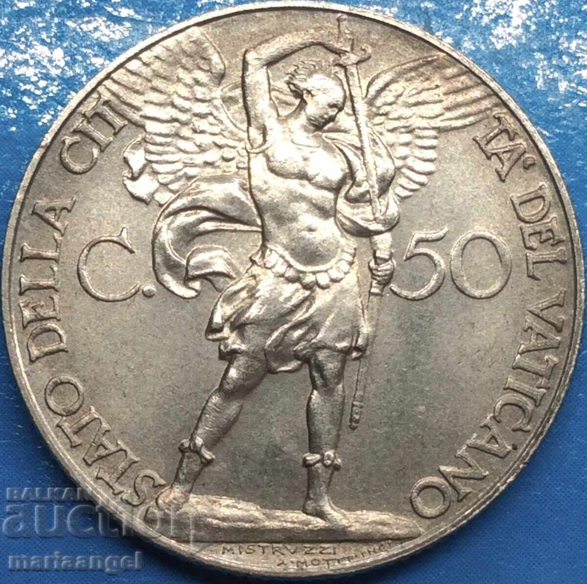 50 centesimi 1932 Vatican