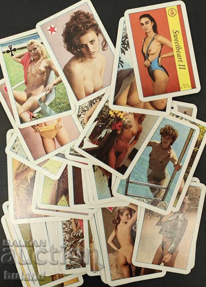 Incomplete Deck of Playing Cards Erotica Naked Women BZC