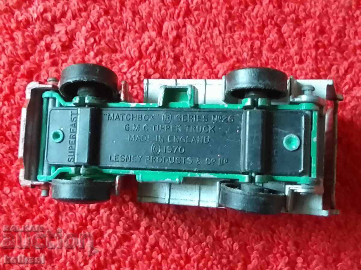 Παλαιό μοντέλο MATCHBOX ENGLAND LESNEY TIPPER TRUCK 1970 - 7 Παλαιό μοντέλο MATCHBOX ENGLAND LESNEY TIPPER TRUCK 1970 - 7