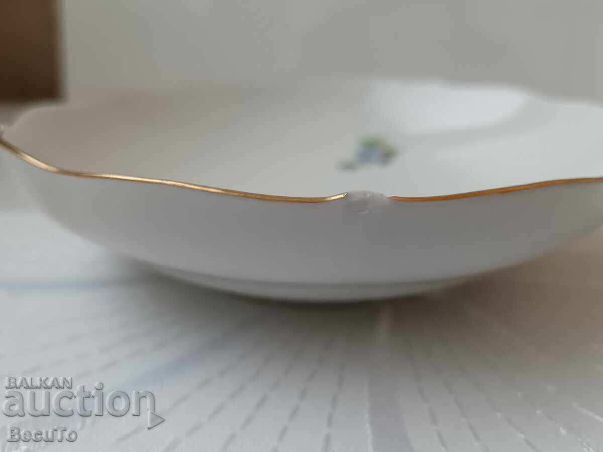 Delivery of Meissen, Meissen, bowl/plate, crossed swords print Delivery of Meissen, Meissen, bowl/plate, crossed swords print