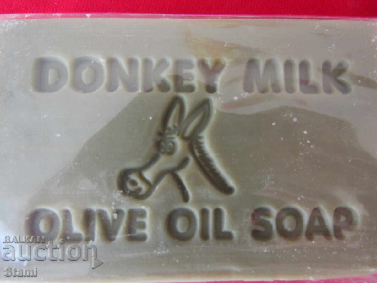 Auction Olive soap with donkey milk from Greece - series Auction Olive soap with donkey milk from Greece - series