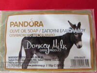 Olive soap with donkey milk from Greece - series