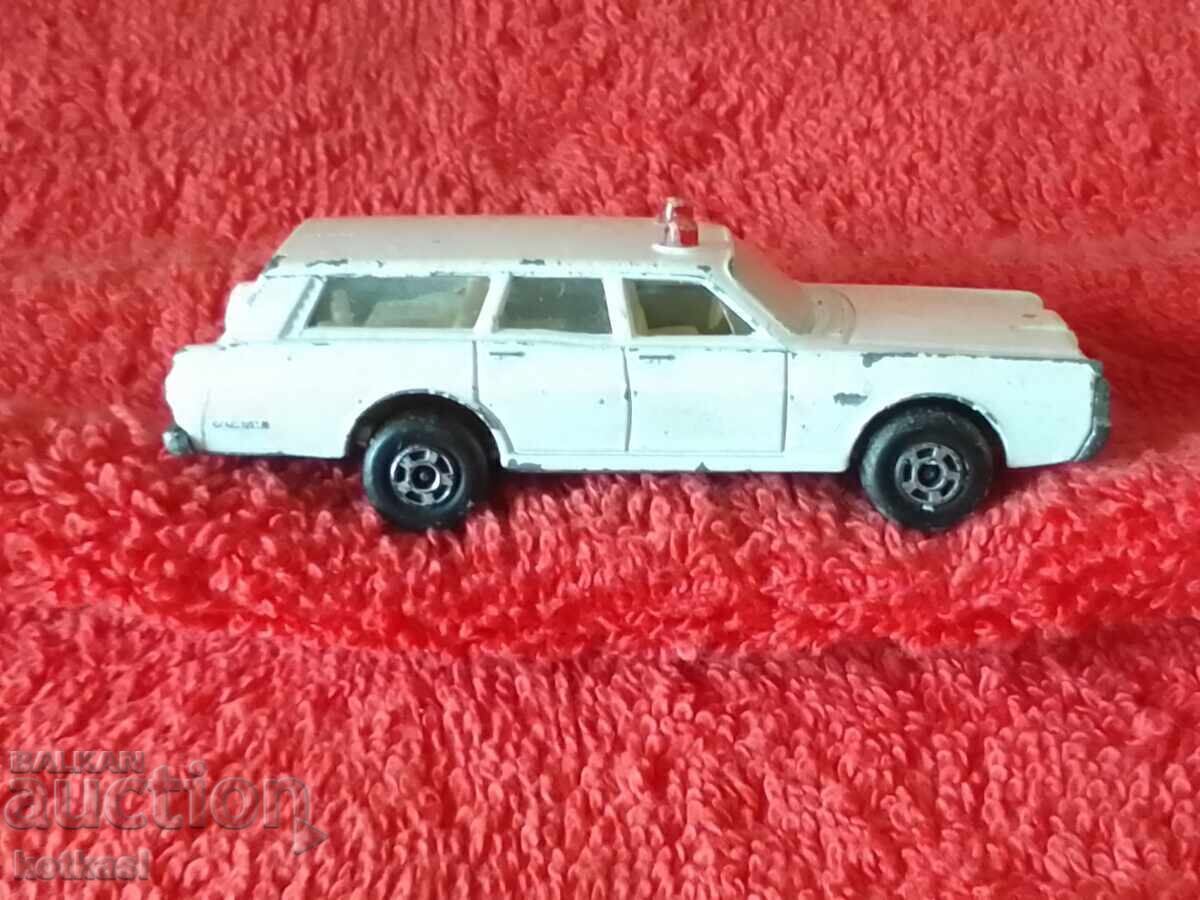 Delivery of Old model MATCHBOX ENGLAND LESNEY 1971 MERCURY POLICE CAR Delivery of Old model MATCHBOX ENGLAND LESNEY 1971 MERCURY POLICE CAR