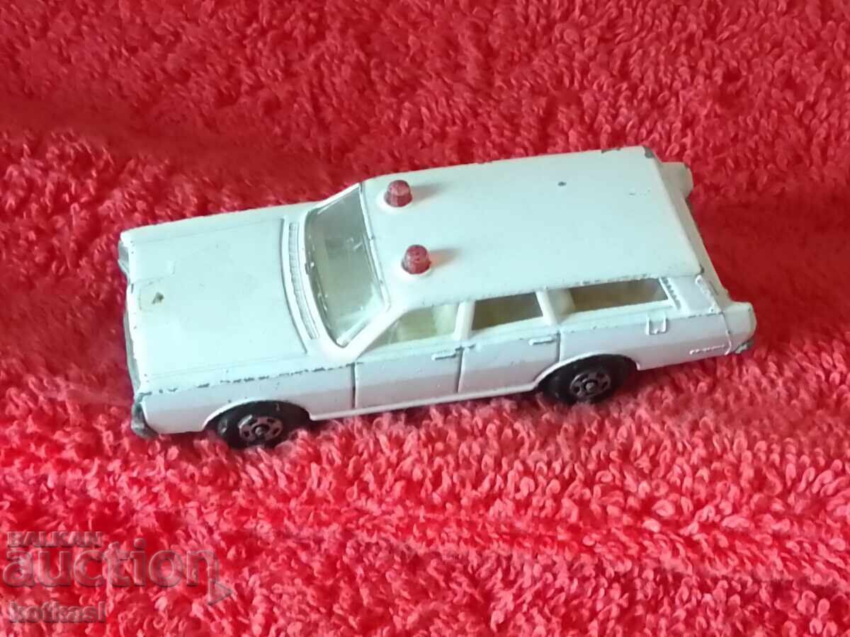 Old model MATCHBOX ENGLAND LESNEY 1971 MERCURY POLICE CAR - 7 Old model MATCHBOX ENGLAND LESNEY 1971 MERCURY POLICE CAR - 7