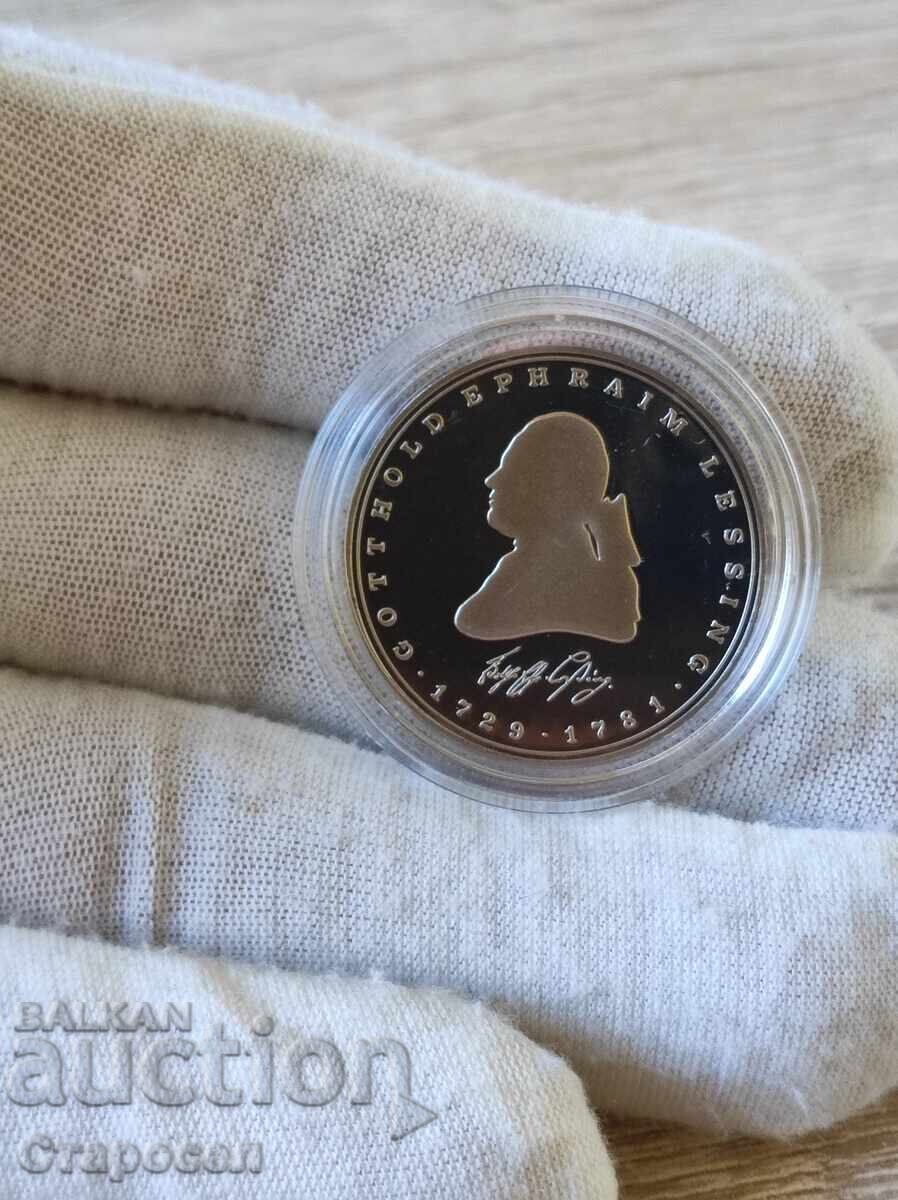 5 timbre 1981 Germania "Gotthold Ephraim Lessing"