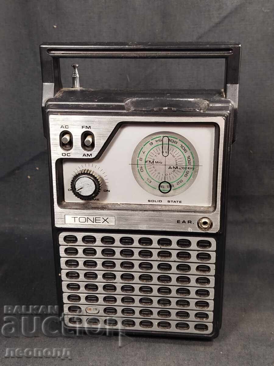 BZC OLD RETRO TRANSISTOR RADIO TONEX