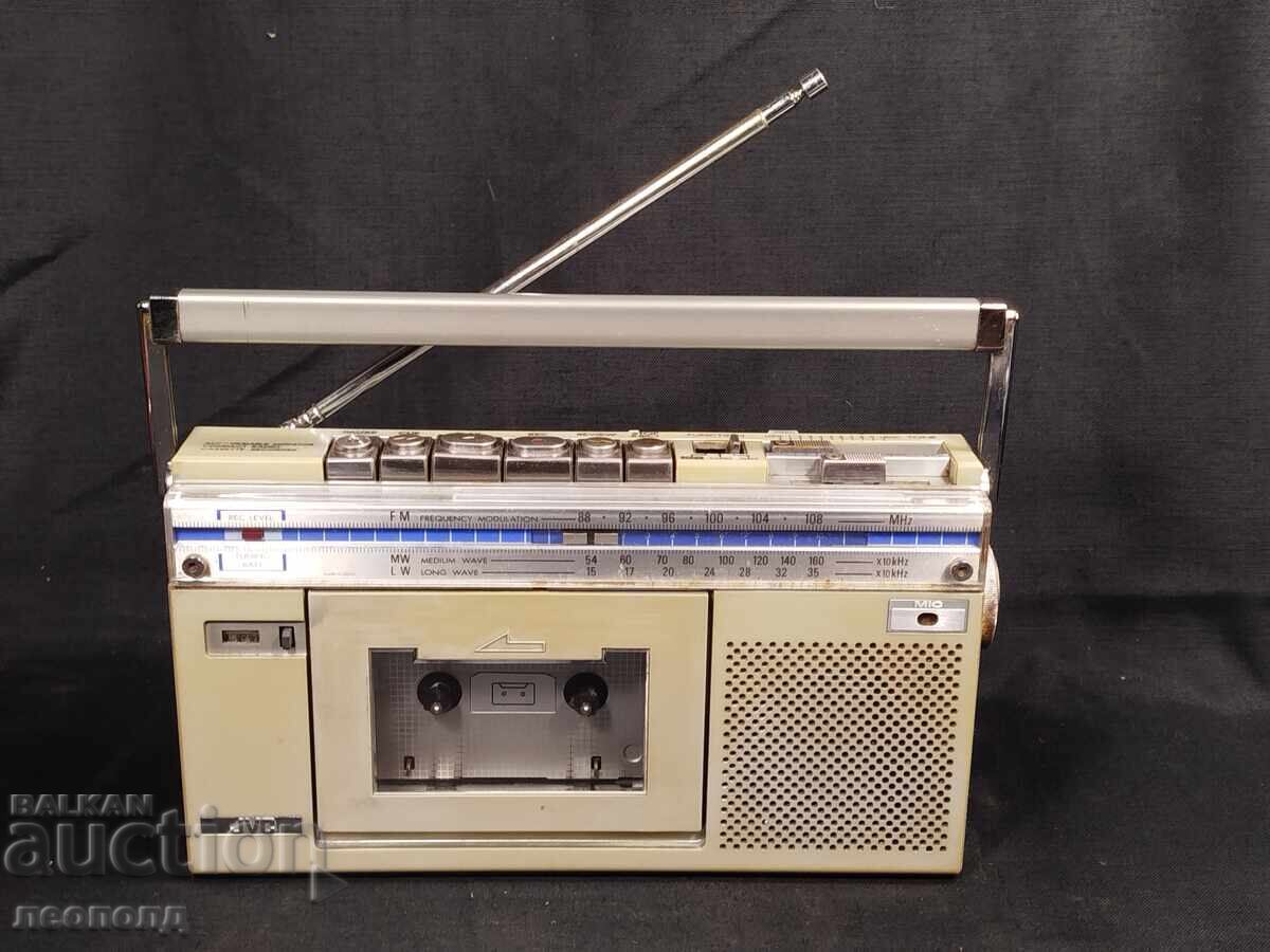 BZC VECHI RETRO CASETA RADIO TRANZISTOR JVC