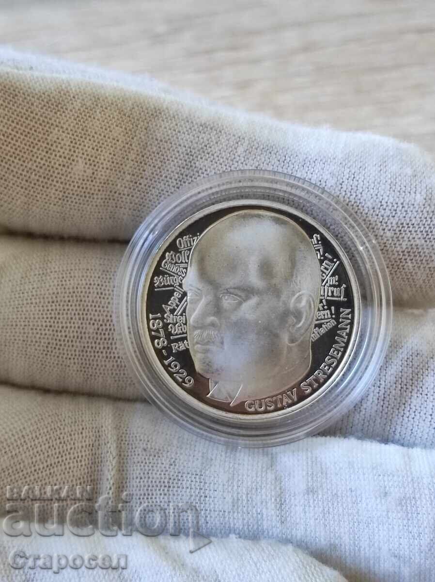 5 timbre 1978 Germania (RFG) "Gustav Stresemann" 5 timbre 1978 Germania (RFG) "Gustav Stresemann"