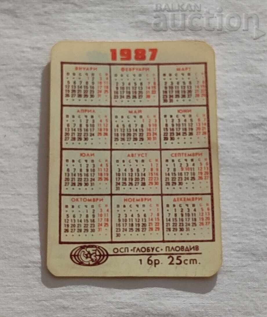 DONALD DUCK ANIMATION CALENDAR 1987 with price 2.00 BGN | € 1.02 DONALD DUCK ANIMATION CALENDAR 1987 with price 2.00 BGN | € 1.02