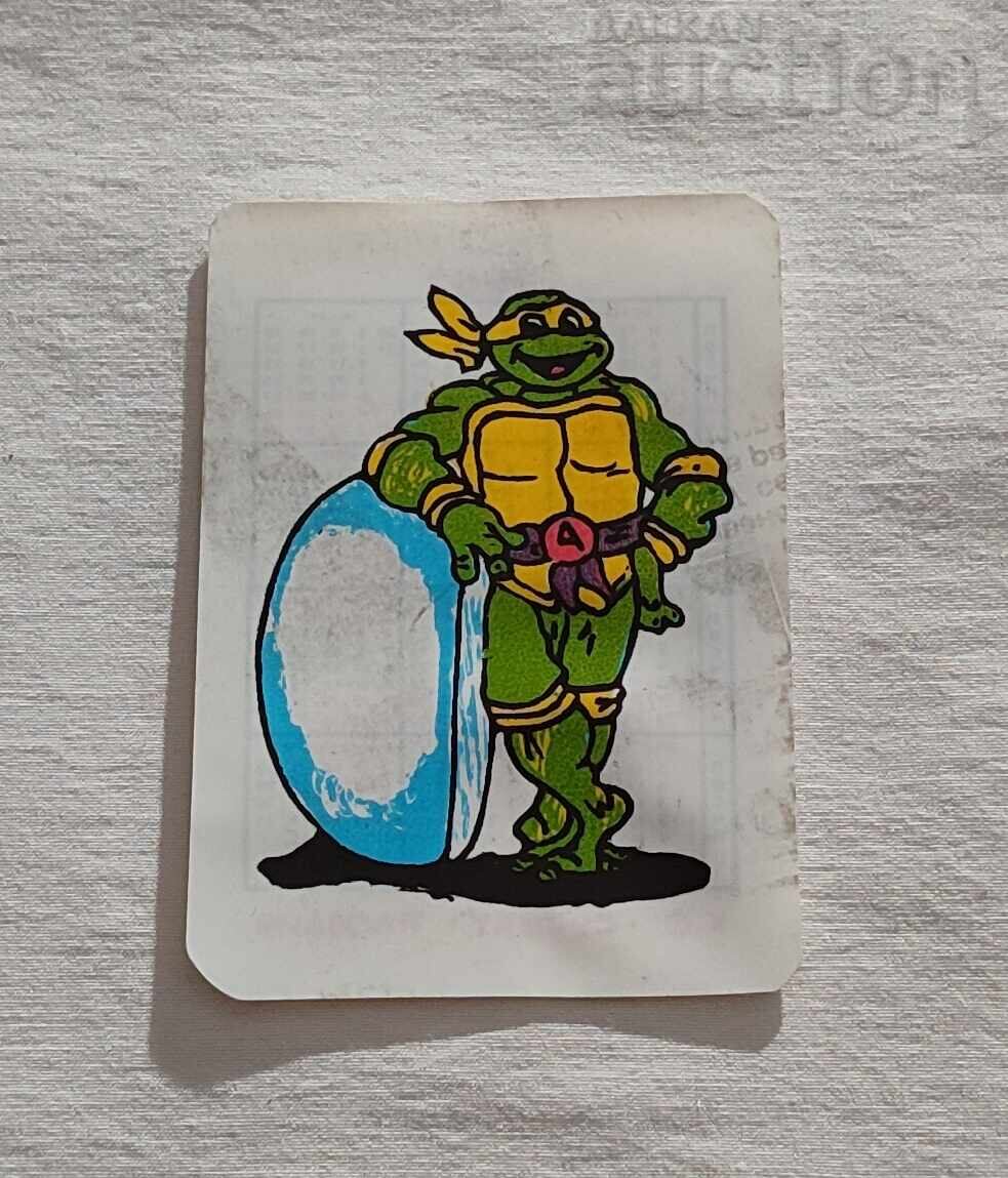 NINJA TURTLES ANIMATION CALENDAR 1992