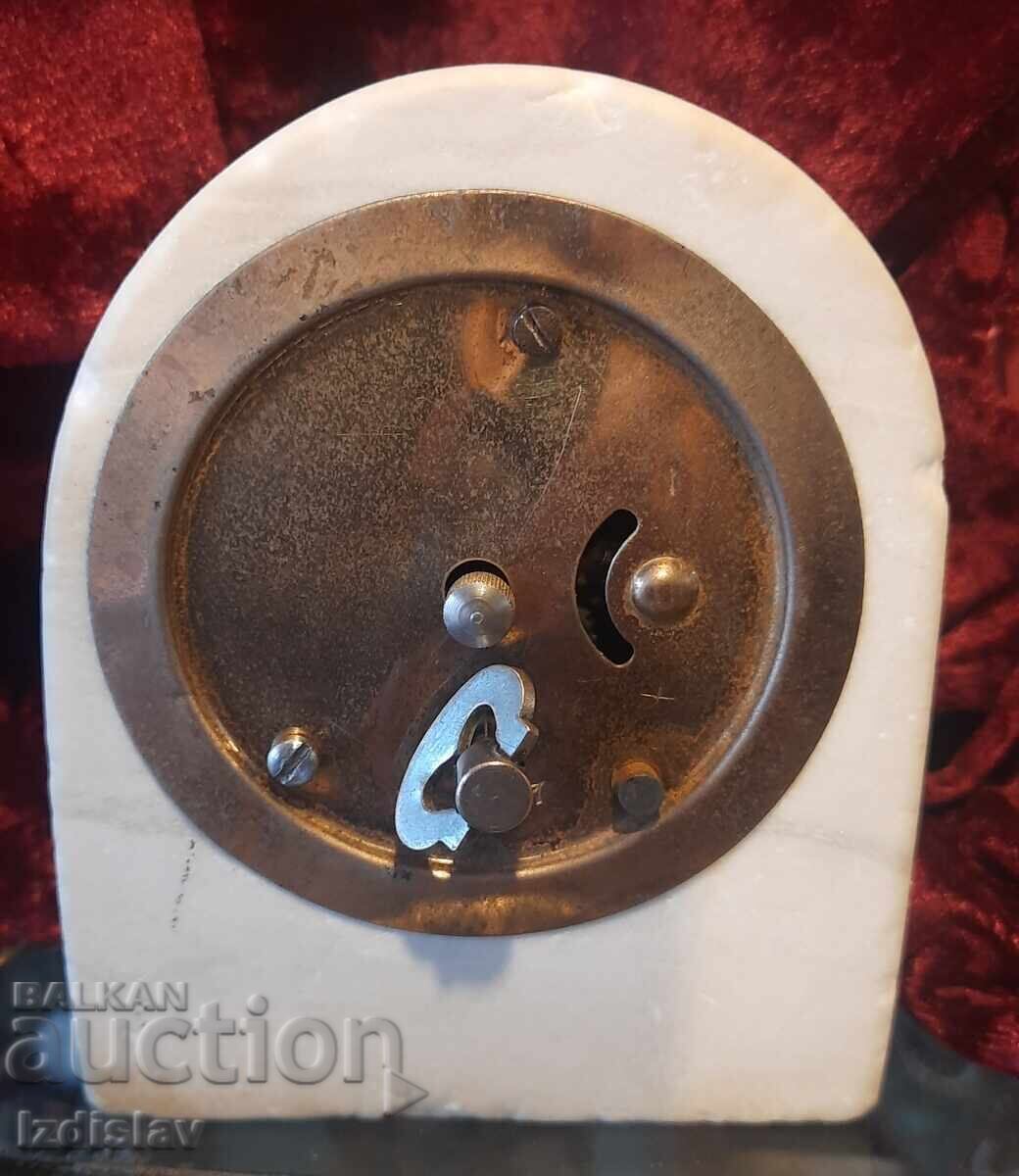 Delivery of Working marble table clock from the 1930s Delivery of Working marble table clock from the 1930s