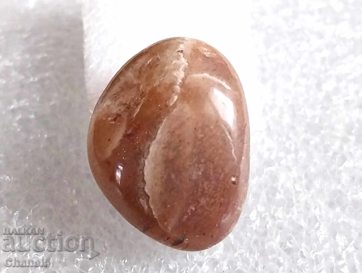 NATURAL PEACH SUNSTONE - 17.00 ct (190) with price 12.00 BGN | € 6.14 NATURAL PEACH SUNSTONE - 17.00 ct (190) with price 12.00 BGN | € 6.14