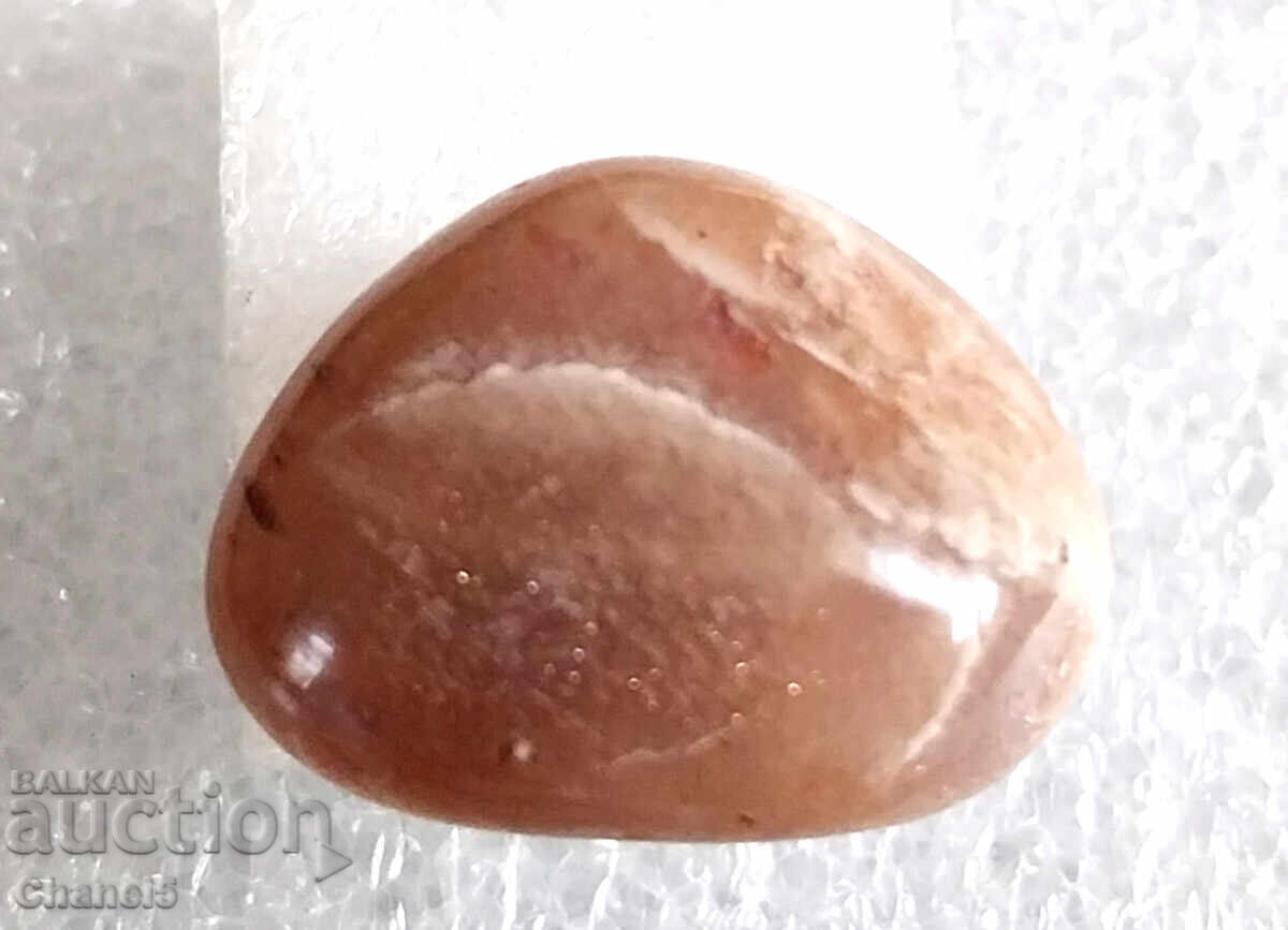 Auction NATURAL PEACH SUNSTONE - 17.00 ct (190) Auction NATURAL PEACH SUNSTONE - 17.00 ct (190)