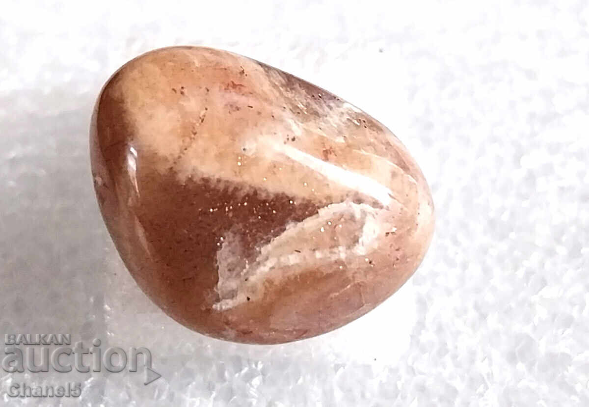 Delivery of NATURAL PEACH SUNSTONE - 17.00 ct (190) Delivery of NATURAL PEACH SUNSTONE - 17.00 ct (190)