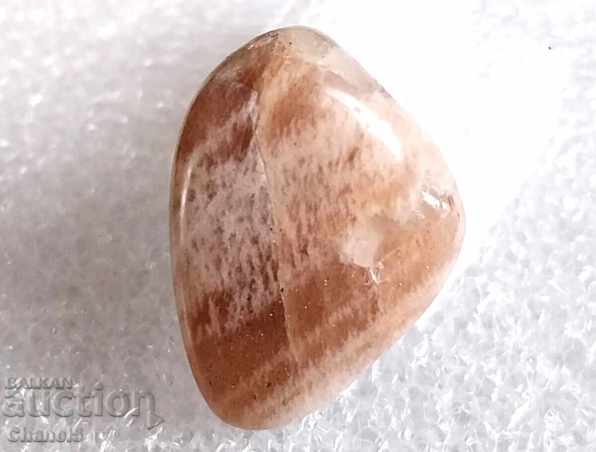Auction NATURAL PEACH SUNSTONE - 17.00 ct (191) Auction NATURAL PEACH SUNSTONE - 17.00 ct (191)