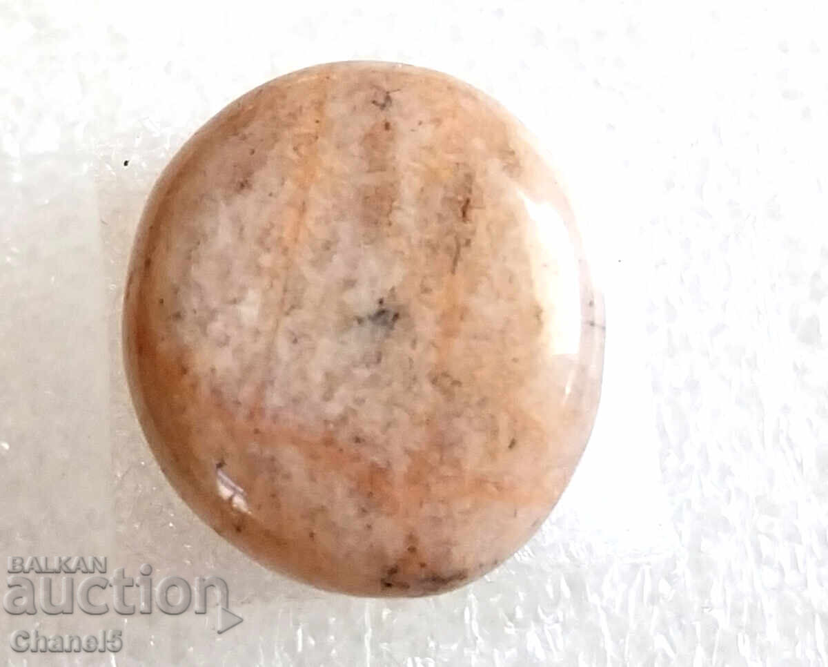 NATURAL PEACH SUNSTONE - 15.10 ct (193) with price 12.00 BGN | € 6.14 NATURAL PEACH SUNSTONE - 15.10 ct (193) with price 12.00 BGN | € 6.14