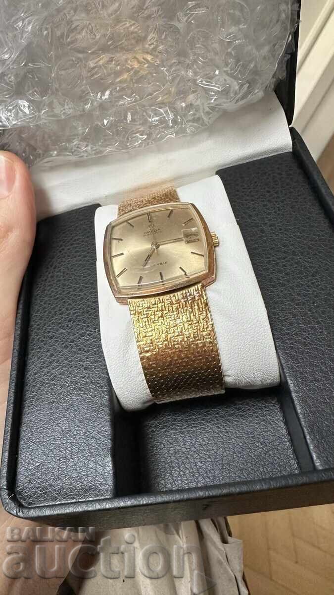 Omega De Ville 18k solid gold 1969г