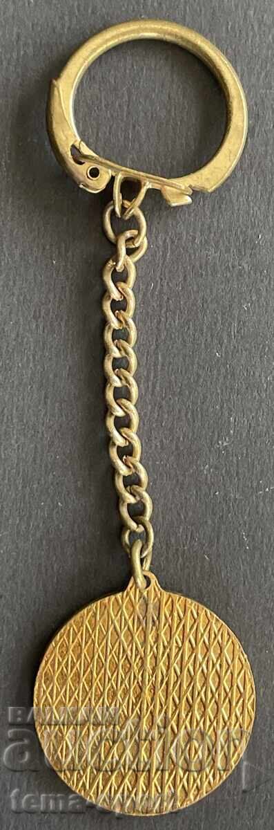 Auction  996 Romania keychain world championship ice hockey