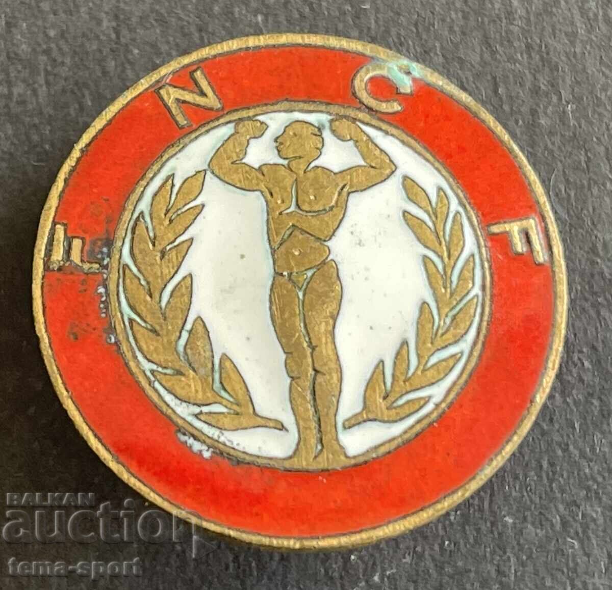 997 Norway Norwegian Bodybuilding Federation enamel