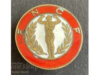 997 Norway Norwegian Bodybuilding Federation enamel